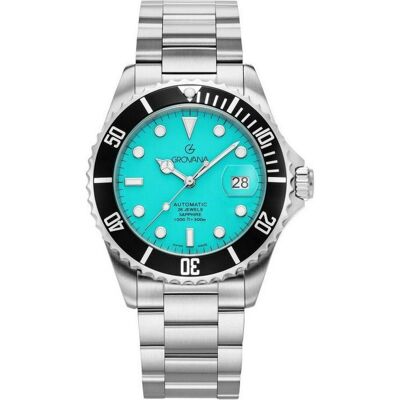Grovana, Armbanduhr, Key West-Kollektion – Schweizer Automatikuhr, Blau, (Swiss Made) Grovana, Armbanduhr, Key West-Kollektion – Schweizer Automatikuhr, Blau, (Swiss Made)
