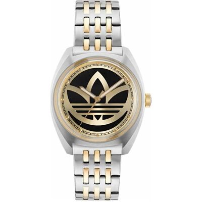 Adidas Armbanduhr, Ladies' Watch AOFH23010 (Ø 39 mm), Grau, Schwarz, Silber, (Analoguhr, 39 mm) Adidas Armbanduhr, Ladies' Watch AOFH23010 (Ø 39 mm), Grau, Schwarz, Silber, (Analoguhr, 39 mm)