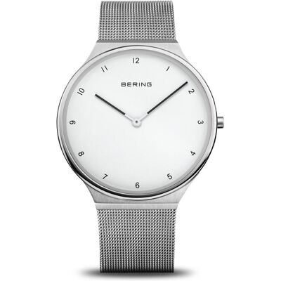 Bering Armbanduhr, Herrenuhr, Silber, (Analoguhr, 40 mm) Bering Armbanduhr, Herrenuhr, Silber, (Analoguhr, 40 mm)
