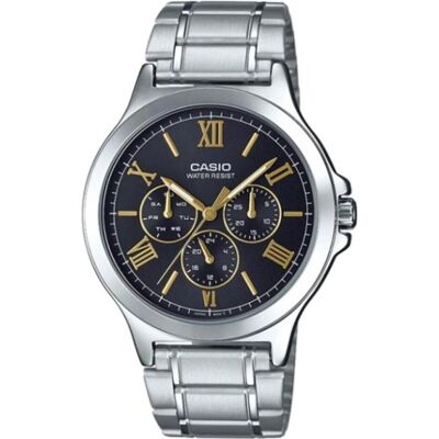 Casio Armbanduhr, Standard, Schwarz, Silber, (41.50 mm) Casio Armbanduhr, Standard, Schwarz, Silber, (41.50 mm)