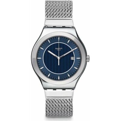 Swatch, Armbanduhr, Blue Icone, (Analoguhr, 42 mm) Swatch, Armbanduhr, Blue Icone, (Analoguhr, 42 mm)