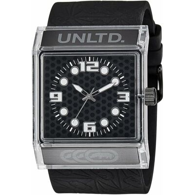 Marc Ecko, Armbanduhr, Herrenuhr E08513G6 (Ø 44 mm), Schwarz, Transparent, Silber, (44 mm) Marc Ecko, Armbanduhr, Herrenuhr E08513G6 (Ø 44 mm), Schwarz, Transparent, Silber, (44 mm)