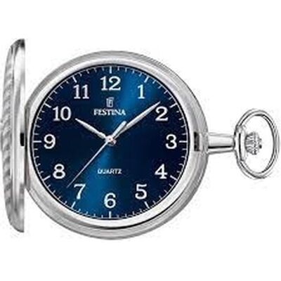 Festina, Armbanduhr, F2021/2, Blau, Silber, (Chronograph, 49 mm) Festina, Armbanduhr, F2021/2, Blau, Silber, (Chronograph, 49 mm)