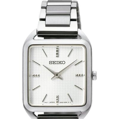 Seiko Armbanduhr, Quarz, Silber, (Analoguhr) Seiko Armbanduhr, Quarz, Silber, (Analoguhr)