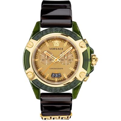 Versace, Armbanduhr, Icon Active, Grün, (Chronograph, 44 mm) Versace, Armbanduhr, Icon Active, Grün, (Chronograph, 44 mm)