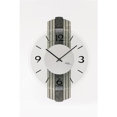 AMS W9675 Graue Wanduhr - Wanduhren AMS W9675 Graue Wanduhr - Wanduhren