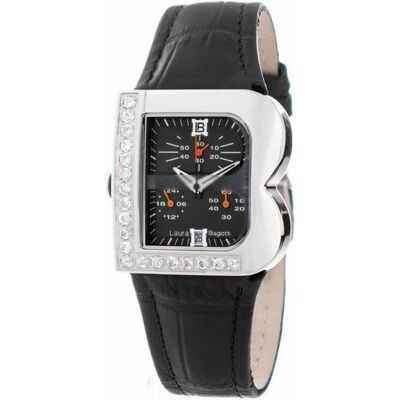 Laura Biagiotti, Armbanduhr, Damenuhr LB0002L-01Z (Ø 33 mm), Silber, Schwarz, (33 mm) Laura Biagiotti, Armbanduhr, Damenuhr LB0002L-01Z (Ø 33 mm), Silber, Schwarz, (33 mm)