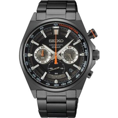 Seiko Armbanduhr, WATCHES Mod. SSB399P1, Schwarz, (Chronograph, 41 mm) Seiko Armbanduhr, WATCHES Mod. SSB399P1, Schwarz, (Chronograph, 41 mm)