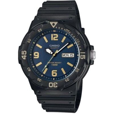 Casio Armbanduhr, Collection MRW-200H-2B3VEF, Schwarz, (Analoguhr, Sportuhr, Taucheruhr, 44 mm) Casio Armbanduhr, Collection MRW-200H-2B3VEF, Schwarz, (Analoguhr, Sportuhr, Taucheruhr, 44 mm)