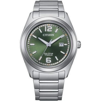Citizen Armbanduhr, Eco-Drive Titanium AW1641-81X -rannekello, Silber, (Analoguhr, 41 mm) Citizen Armbanduhr, Eco-Drive Titanium AW1641-81X -rannekello, Silber, (Analoguhr, 41 mm)