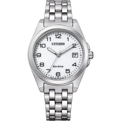 Citizen Armbanduhr, EO1210-83A Eco-Drive Sport Damen 36mm 10ATM, Silber, (Sportuhr, 36 mm) Citizen Armbanduhr, EO1210-83A Eco-Drive Sport Damen 36mm 10ATM, Silber, (Sportuhr, 36 mm)