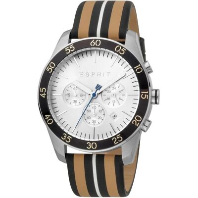 Esprit Armbanduhr, Cronografo Jordan Beige Argento, Beige, (Chronograph) Esprit Armbanduhr, Cronografo Jordan Beige Argento, Beige, (Chronograph)