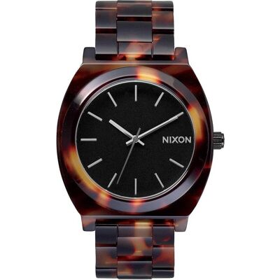 Nixon, Armbanduhr, Time Teller Acetate Tortoise, Beige, Mehrfarbig, Silber, Braun, Schwarz, (Analoguhr, 37 mm) Nixon, Armbanduhr, Time Teller Acetate Tortoise, Beige, Mehrfarbig, Silber, Braun, Schwarz, (Analoguhr, 37 mm)