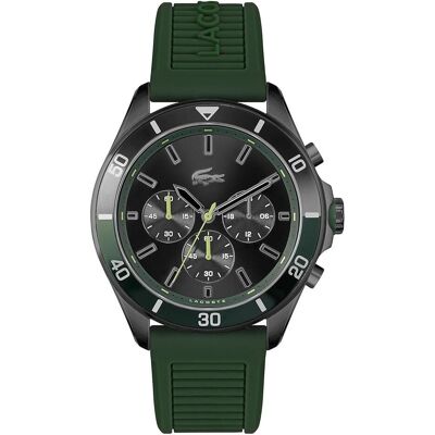 Lacoste, Armbanduhr, Tiebreaker, Schwarz, (Analoguhr, Chronograph, 44 mm) Lacoste, Armbanduhr, Tiebreaker, Schwarz, (Analoguhr, Chronograph, 44 mm)