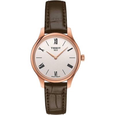 Tissot, Armbanduhr, Tradition, Braun, (Analoguhr, 31 mm) Tissot, Armbanduhr, Tradition, Braun, (Analoguhr, 31 mm)