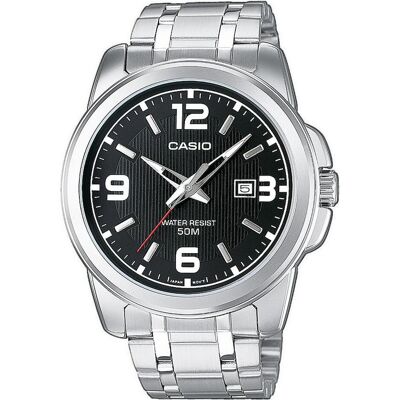 Casio Armbanduhr, Collection - MTP-1314PD-1A, Silber, Schwarz, (Analoguhr) Casio Armbanduhr, Collection - MTP-1314PD-1A, Silber, Schwarz, (Analoguhr)