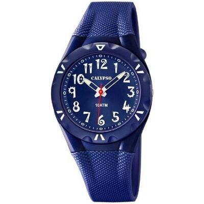 Calypso, Armbanduhr, Dame / Boy 6064/3, Blau, (34 mm) Calypso, Armbanduhr, Dame / Boy 6064/3, Blau, (34 mm)