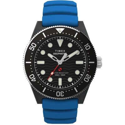 Timex, Armbanduhr, Barriera Corallina in Acque Profonde, Blau, (43 mm) Timex, Armbanduhr, Barriera Corallina in Acque Profonde, Blau, (43 mm)