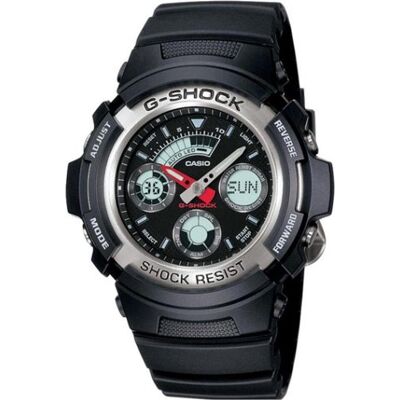 Casio Armbanduhr, Orologio al Quarzo G-Shock, Silber, (Taucheruhr, 45 mm) Casio Armbanduhr, Orologio al Quarzo G-Shock, Silber, (Taucheruhr, 45 mm)