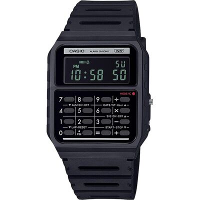 Casio Armbanduhr, CA-53WB-1BEF, Schwarz, Grün, (34.40 mm) Casio Armbanduhr, CA-53WB-1BEF, Schwarz, Grün, (34.40 mm)