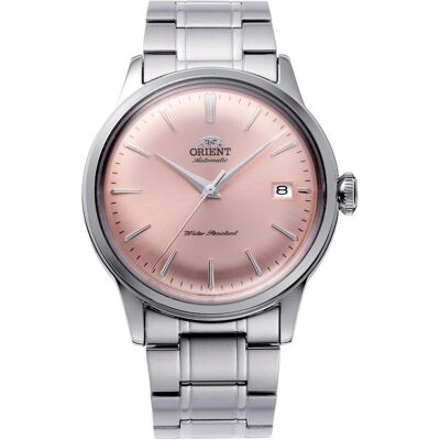 Orient, Armbanduhr, Bambino, Silber, Grau, (Analoguhr, 38 mm) Orient, Armbanduhr, Bambino, Silber, Grau, (Analoguhr, 38 mm)
