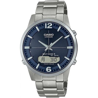 Casio Armbanduhr, Lcw-M170td-2aer, Silber, (Chronograph, 46.40 mm) Casio Armbanduhr, Lcw-M170td-2aer, Silber, (Chronograph, 46.40 mm)