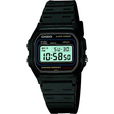 Casio Armbanduhr, W-59-1vqws, Schwarz, (Digitaluhr, 34 mm) Casio Armbanduhr, W-59-1vqws, Schwarz, (Digitaluhr, 34 mm)