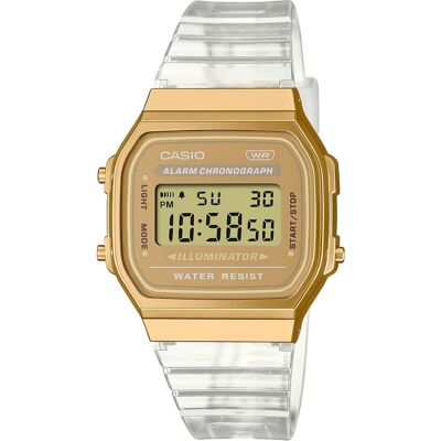 Casio Armbanduhr, A168XESG-9AEF, Gold, (Chronograph, 36 mm) Casio Armbanduhr, A168XESG-9AEF, Gold, (Chronograph, 36 mm)
