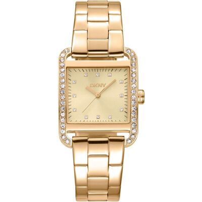DKNY, Armbanduhr, City Glitz - DK1L003M0025, Gold, (Analoguhr, 27 mm) DKNY, Armbanduhr, City Glitz - DK1L003M0025, Gold, (Analoguhr, 27 mm)