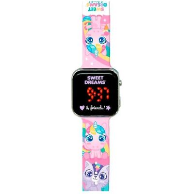 Kids Licensing, Armbanduhr, Einhorn Armbanduhr LED, Mehrfarbig, Schwarz, Violett, Pink, Rosa Kids Licensing, Armbanduhr, Einhorn Armbanduhr LED, Mehrfarbig, Schwarz, Violett, Pink, Rosa