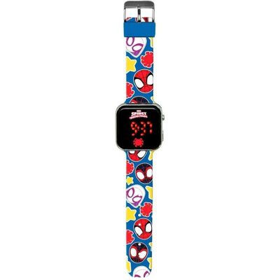 Kids Licensing, Armbanduhr, Marvel Spidey the Amazing Friends led watch, Blau, Rot, Schwarz, Mehrfarbig, (Digitaluhr) Kids Licensing, Armbanduhr, Marvel Spidey the Amazing Friends led watch, Blau, Rot, Schwarz, Mehrfarbig, (Digitaluhr)