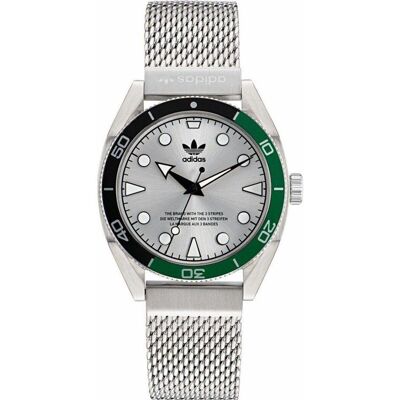 Adidas Armbanduhr, AOFH22503, Schwarz, Silber, (43 mm) Adidas Armbanduhr, AOFH22503, Schwarz, Silber, (43 mm)