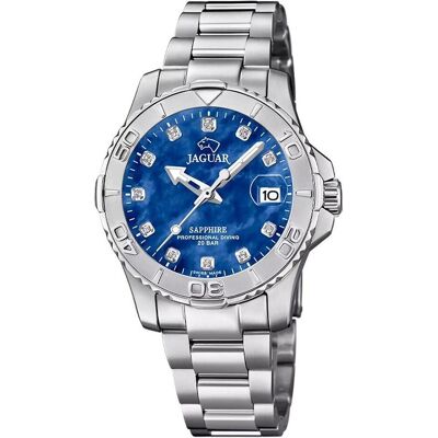 Jaguar, Armbanduhr, J870/D, Silber, (Swiss Made) Jaguar, Armbanduhr, J870/D, Silber, (Swiss Made)