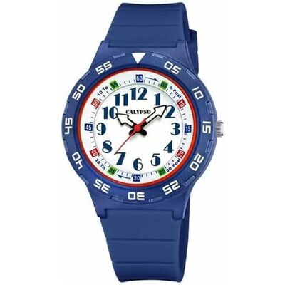Calypso, Armbanduhr, My First Watch, Blau, (Analoguhr, 36 mm) Calypso, Armbanduhr, My First Watch, Blau, (Analoguhr, 36 mm)