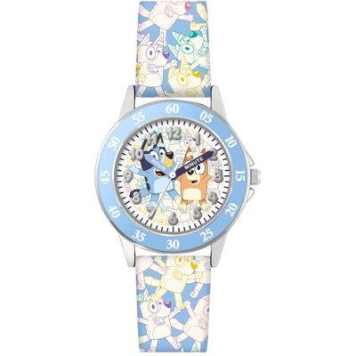 Disney Armbanduhr, Bluey BLY9004 Kinderuhr, Blau, (Analoguhr) Disney Armbanduhr, Bluey BLY9004 Kinderuhr, Blau, (Analoguhr)