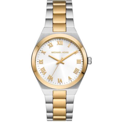 Michael Kors, Armbanduhr, Lennox, Silber, (Analoguhr, 37 mm) Michael Kors, Armbanduhr, Lennox, Silber, (Analoguhr, 37 mm)