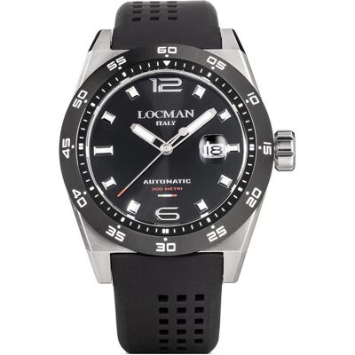 Locman, Armbanduhr, Italy Armbanduhr Stealth 300MT Automatik, Schwarz, (Analoguhr, 46 mm) Locman, Armbanduhr, Italy Armbanduhr Stealth 300MT Automatik, Schwarz, (Analoguhr, 46 mm)