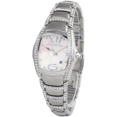 Chronotech, Armbanduhr, Damenuhr CT7896SS-17M (Ø 26 mm), Silber, Rosa, (26 mm) Chronotech, Armbanduhr, Damenuhr CT7896SS-17M (Ø 26 mm), Silber, Rosa, (26 mm)