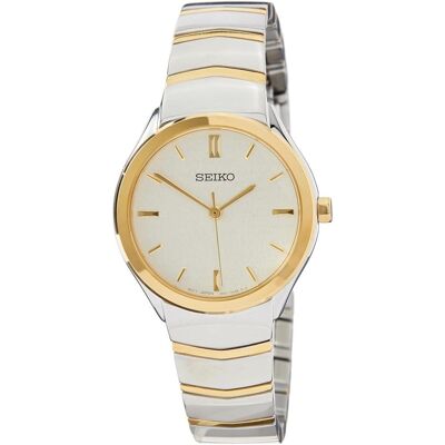 Seiko Armbanduhr, SUR550P1 Dames Horloge, Gold, Silber, (Analoguhr) Seiko Armbanduhr, SUR550P1 Dames Horloge, Gold, Silber, (Analoguhr)