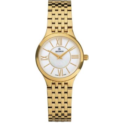Grovana, Armbanduhr, Kensington Lady-Kollektion – Montre-Quarz, hergestellt in der Schweiz, Silber, (Swiss Made) Grovana, Armbanduhr, Kensington Lady-Kollektion – Montre-Quarz, hergestellt in der Schweiz, Silber, (Swiss Made)