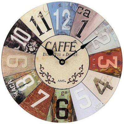 AMS 9424 Quarzuhr Bunt Wanduhr - Wanduhr AMS 9424 Quarzuhr Bunt Wanduhr - Wanduhr