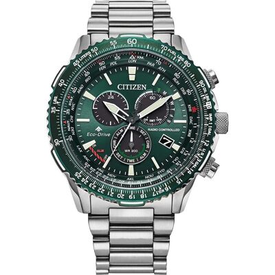 Citizen Armbanduhr, Promaster Sky Eco, Grau, (Analoguhr, Chronograph, Fliegeruhr, Funkuhr, 45.90 mm) Citizen Armbanduhr, Promaster Sky Eco, Grau, (Analoguhr, Chronograph, Fliegeruhr, Funkuhr, 45.90 mm)