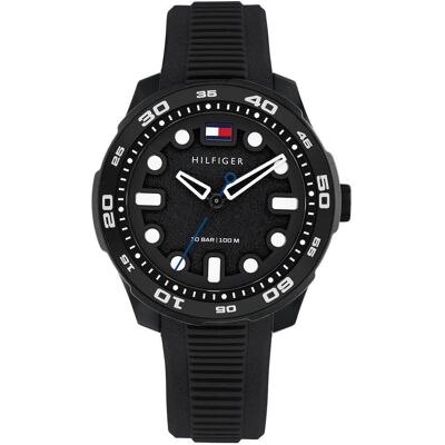 Tommy Hilfiger Armbanduhr, 1720054 Regatta, Silber, (Chronograph, 42 mm) Tommy Hilfiger Armbanduhr, 1720054 Regatta, Silber, (Chronograph, 42 mm)