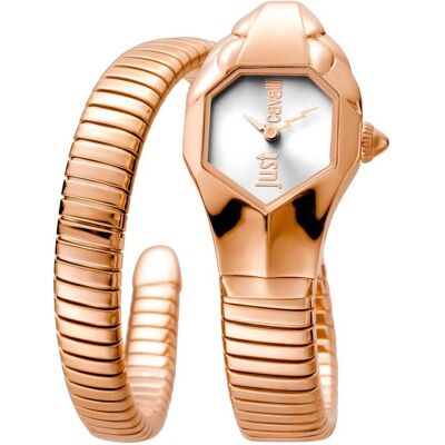 Just Cavalli, Armbanduhr, Signature Snake Glam DNA - JC1L001M0065, Gold, Grau, Silber, (Analoguhr, 22 mm) Just Cavalli, Armbanduhr, Signature Snake Glam DNA - JC1L001M0065, Gold, Grau, Silber, (Analoguhr, 22 mm)