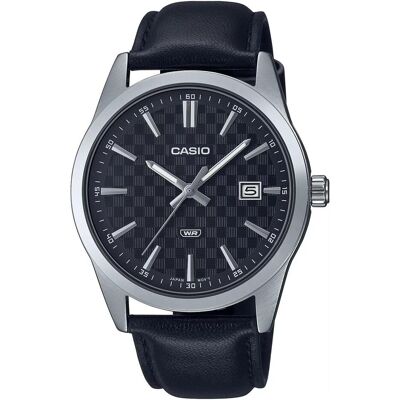 Casio Armbanduhr, Collection - MTP-VD03L-1A, Silber, Schwarz, (41 mm) Casio Armbanduhr, Collection - MTP-VD03L-1A, Silber, Schwarz, (41 mm)