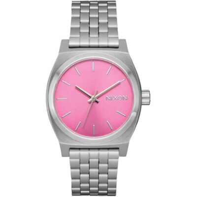 Nixon, Armbanduhr, Orologio Analogico Donna con Bracciale in Acciaio Inossidabile, Silber, (Analoguhr, 32.50 mm) Nixon, Armbanduhr, Orologio Analogico Donna con Bracciale in Acciaio Inossidabile, Silber, (Analoguhr, 32.50 mm)