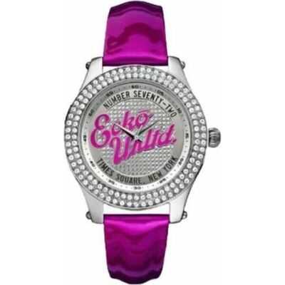Marc Ecko, Armbanduhr, Damenuhr E10038M5 (Ø 39 mm), Violett, Grau, Silber, (39 mm) Marc Ecko, Armbanduhr, Damenuhr E10038M5 (Ø 39 mm), Violett, Grau, Silber, (39 mm)