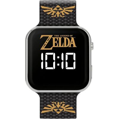 Disney Armbanduhr, Zelda Kids LED Digital Watch with Black Silicone Strap GLZ4013, Schwarz, (Digitaluhr) Disney Armbanduhr, Zelda Kids LED Digital Watch with Black Silicone Strap GLZ4013, Schwarz, (Digitaluhr)