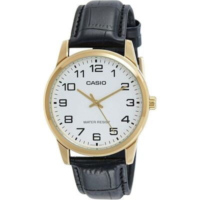 Casio Armbanduhr, Standard, Gold, Blau, Schwarz, (38 mm) Casio Armbanduhr, Standard, Gold, Blau, Schwarz, (38 mm)