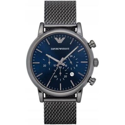 Armani Exchange Armbanduhr, HERREN EMPORIO ARMANI AR1979 - LUIGI (zi046a), Blau Armani Exchange Armbanduhr, HERREN EMPORIO ARMANI AR1979 - LUIGI (zi046a), Blau